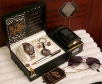 طقم ساعه رجالي بالاسم