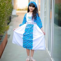 فستان شالكي رمضان بنات