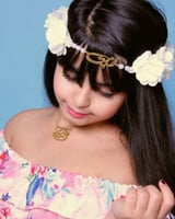 سلسال بنات و طوق ورد هدايا العيد