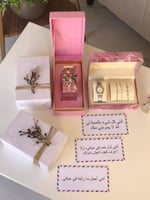 طقم ساعه مع اكسسوارات نسائي راقية - متجر ميرا