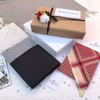 قماش شتوي مع شماغ ماركه جفنشي