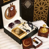 هدايا رمضان رجالي طقم ساعه انيق وجذاب