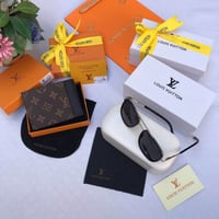 محفظة ونظاره ماركه لويس فيتون