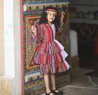 فساتين اطفال ليوم التأسيس فخم