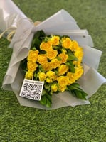 بوكيه ورد اصفر