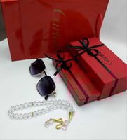 هديه رجالي ماركه كارتير نظاره و سبحه كارتير