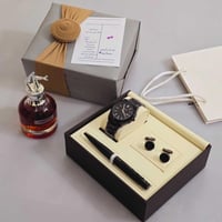 طقم ساعه رجالي ستيل كارتير