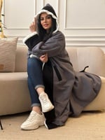 فروة شتوي مخمل شامواه