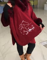 سكارف شتوي فخمه بالاسم