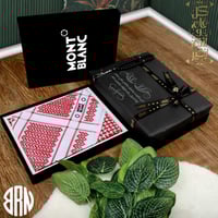 هدايا رجالي بوكس مونت بلانك شماغ ديلوكس و سبحه