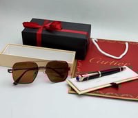 طقم انيق ماركه كارتير قلم ونظاره كارتير افضل الهدا...