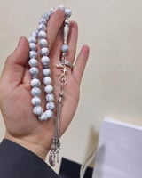 سبحه بالاسم عقيق برازيلي