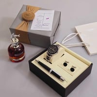 طقم ساعه رجالي ستيل كارتير