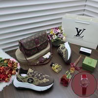 طقم ماركه شنطه وشوز لويس فيتون