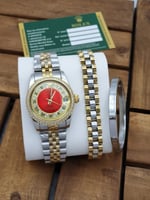 رولكس نسائي مع فصوص