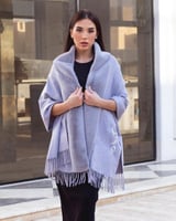 شال شتوي تصميم الاسم حسب الطلب