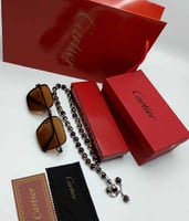 هديه رجالي ماركه كارتير نظاره و سبحه كارتير