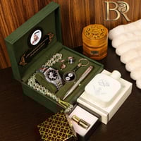 طقم ساعه رجالي بالاسم