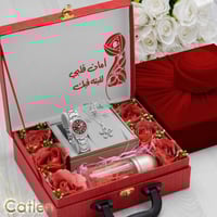 هدايا نسائي ساعه مع اكسسوارات