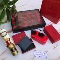 محفظة ونظاره ماركه كارتير مع ملحقات