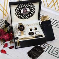 طقم ساعه رجالي بالاسم