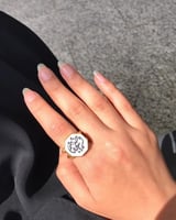 خاتم نسائي بالاسم فضه خالص