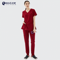 MACAW FEMALE TULIP | طقم سكرب نسائي مكاو توليب