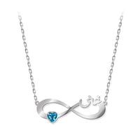 مجوهرات نسائية عقد نسائي سلسال مع قلادة شكل اللانه...