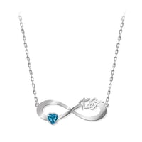 مجوهرات نسائية عقد نسائي سلسال مع قلادة شكل اللانه...