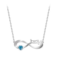 مجوهرات نسائية عقد نسائي سلسال مع قلادة شكل اللانه...