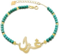 أساور نسائية، سوار نسائي بالاسم مصنوعة من أجود أنو...