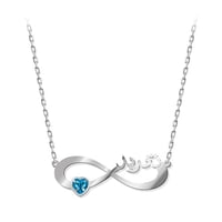 مجوهرات نسائية عقد نسائي سلسال مع قلادة شكل اللانه...