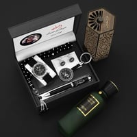 طقم إهداء رجالي فخم يليق بذوق الرجل العصري