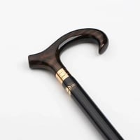 عصا راقية صناعة يونانية من خشب الزان بمقبض إكريليك...