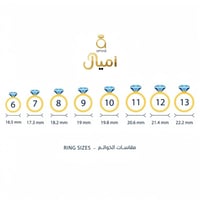 خواتم مميزة من الفضة الخالصة عيار 925 بأحجار العقي...