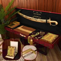 بوكس ملكي فاخر بدرع تكريم مميز و مجموعة منتجات كلا...