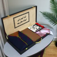 بوكس اهداء رجالي فخم بسديري راقي ومجموعة منتجات عص...