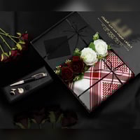 بوكسات هدايا رجالية فخمة بشماغ وقماش عالي الجودة م...