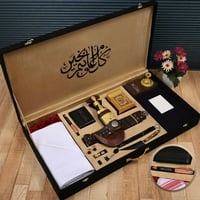 بوكسات هدايا تذكارية فخمة بمجموعة منتجات رجالية را...