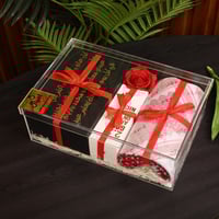 بوكس رجالي فخم بتغليف قماشي راقي جاهز للإهداء و بت...