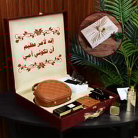 بوكسات هدايا شنط نسائية راقية مع مجموعة منتجات متم...