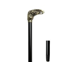عصا فخمة بمقبض شكل رأس الصقر صناعة إسبانية بخامة م...
