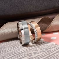 دبل من الفضة الإيطالية الخالصة مطعمة بفصوص سوارفيس...