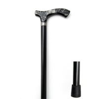 عصا إسبانية راقية بمقبض أكريليك مريح مميزة من خشب...