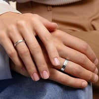 دبلتين رجالية ونسائية راقية فضة إيطالية مطلية ذهب...