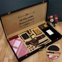 بوكسات هدايا تذكارية فخمة بمجموعة منتجات رجالية را...