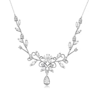 طقم فضة ناعم يدمج بين فخامة التصميم وجمال الطبيعة...