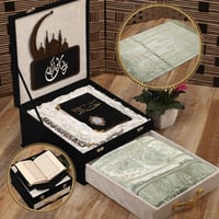 بوكس إهداء رمضاني فاخر طابقين بتصميم خاص