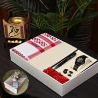 بوكس رجالي فخم و مرتب للإهداء بتغليف قماشي راقي و...