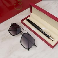 طقم كارتير فاخر – قلم ونظارة درجة أولى لإطلالة لا...